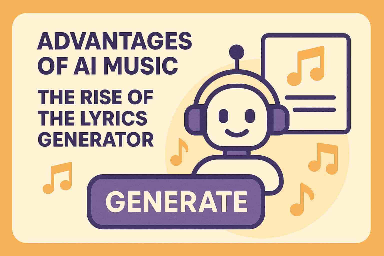 Ventajas de la música por IA: El auge del generador de letras